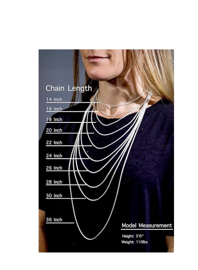 Sac Silver Sterling Silver Diamond-Cut Rope Chain 1.1mm 1.5mm 1.7mm 2mm 2.5mm Solid 925 Italy New Necklace - Image 4