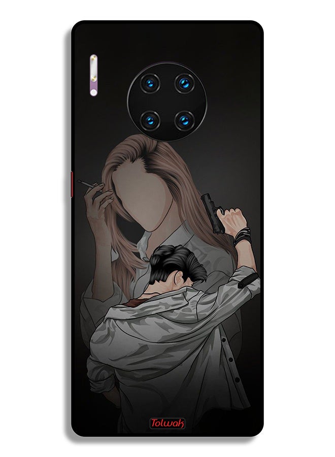Tolwak Huawei Mate 30 Pro 5G Protective Case Cover Gang Of Couple - Image 2