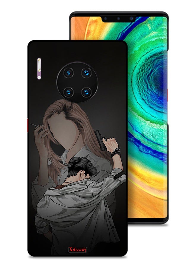 Tolwak Huawei Mate 30 Pro 5G Protective Case Cover Gang Of Couple - Image 1