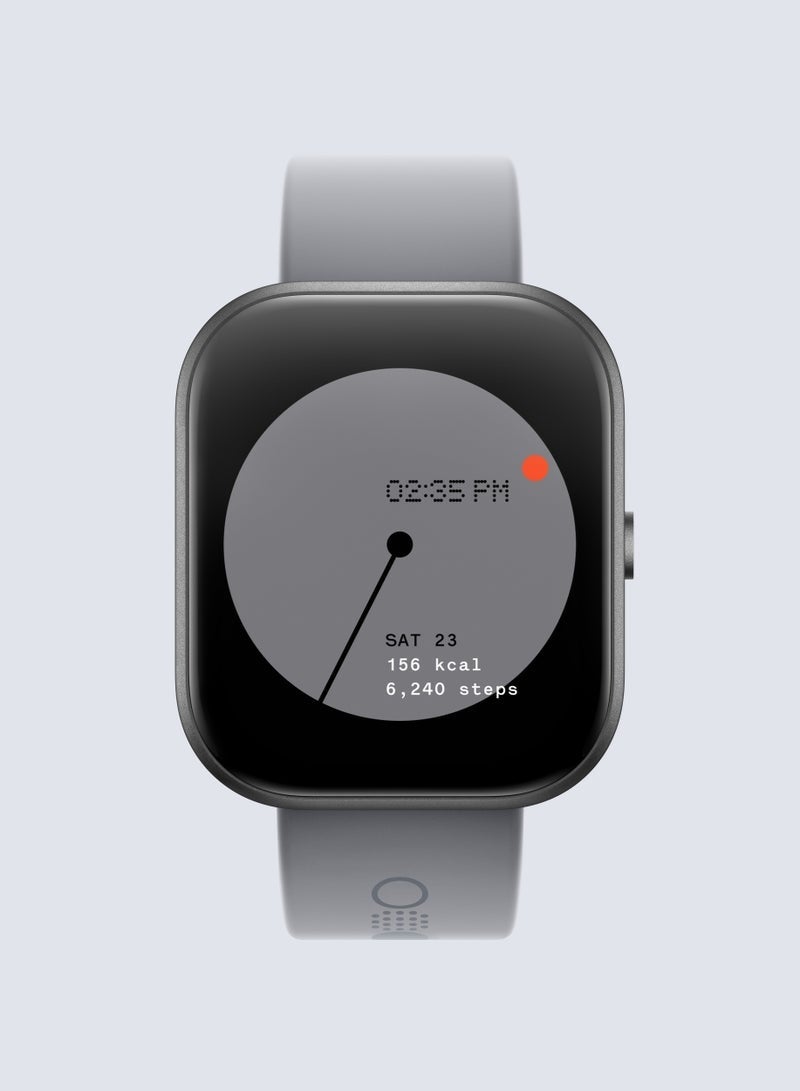 ELTRAZONE Watch Pro Smartwatch – AMOLED Display, Bluetooth Calling, IP68 Water Resistant, Health & Fitness Tracking, Long Battery Life, Official Authorization – Ash Grey - Image 3