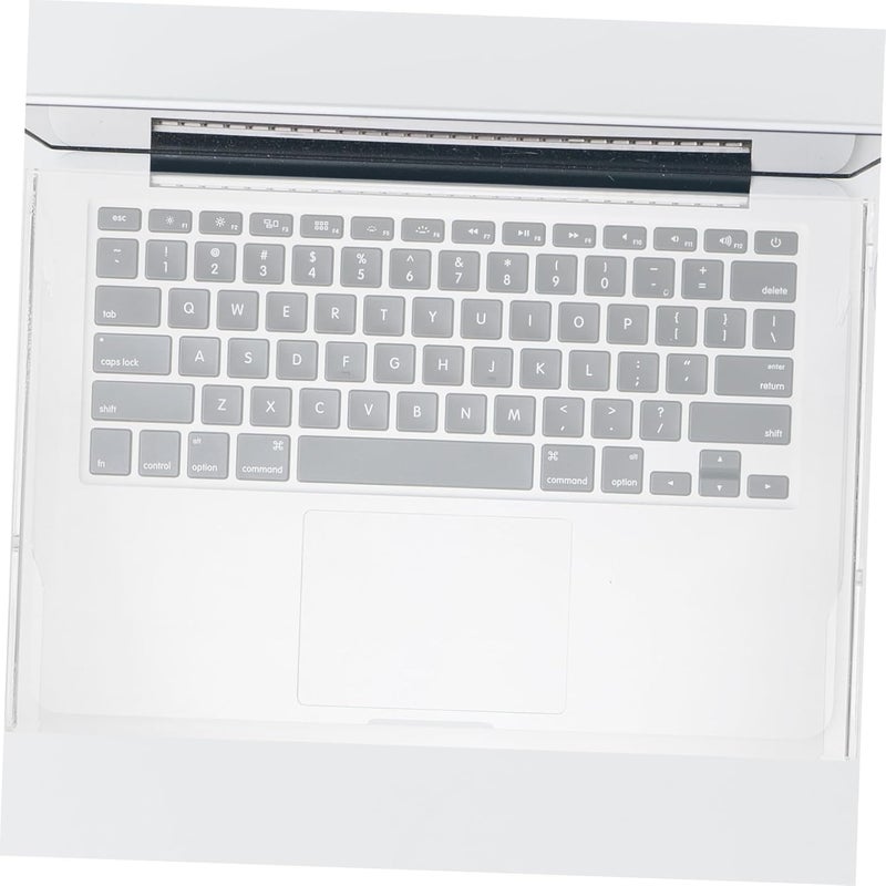 TEHAUX Transparent Keyboard Cover for Laptop Ultra Thin Cat Dirt Protector with Nonslip Design Lightweight Clear Keyboard Skin Dust Cover - Image 5