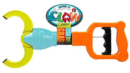 JARU Grab It 12 Inch Claw Grabber Toy 1 Grabber Toy Plastic Robot Claw Grabbing Toys for Kids Hand Eye Coordination Learning Toy Toy Pickup Interactive Playtime Tool Party Favor 56171 - Image 1