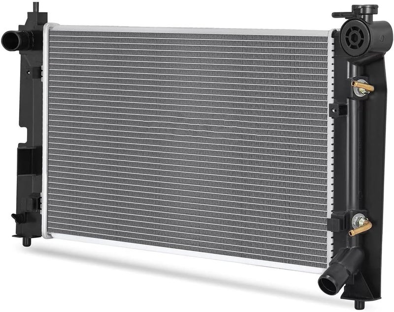 BESUTO Aluminum Radiator for Toyota Corolla L4 1.6/1.8 16V (2003-2008) - 16mm Core Thickness - Image 1