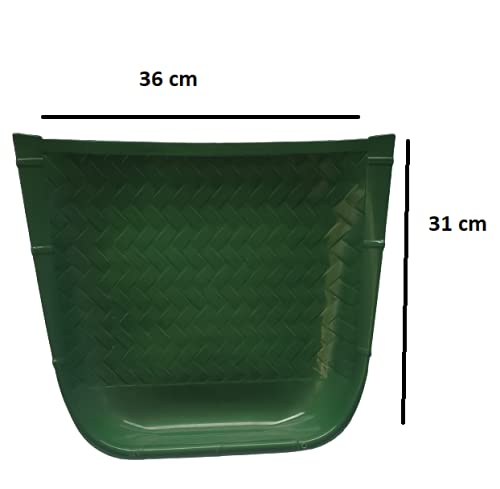 advancedestore advancedestore Plastic chata Big for Paddy Remove from Rice with Size 30x26cms Pack of 2 - Image 3