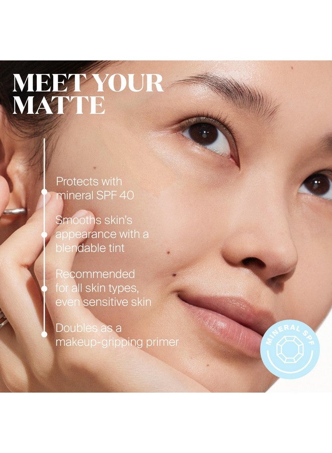 Supergoop! Mineral Mattescreen (Spf 40) - 45 Ml - 100% Mineral, Oil-Free Broad Spectrum Sunscreen - Smooths Skin’S Appearance, Minimizes Pores & Controls Shine - Water & Sweat Resistant - Image 2