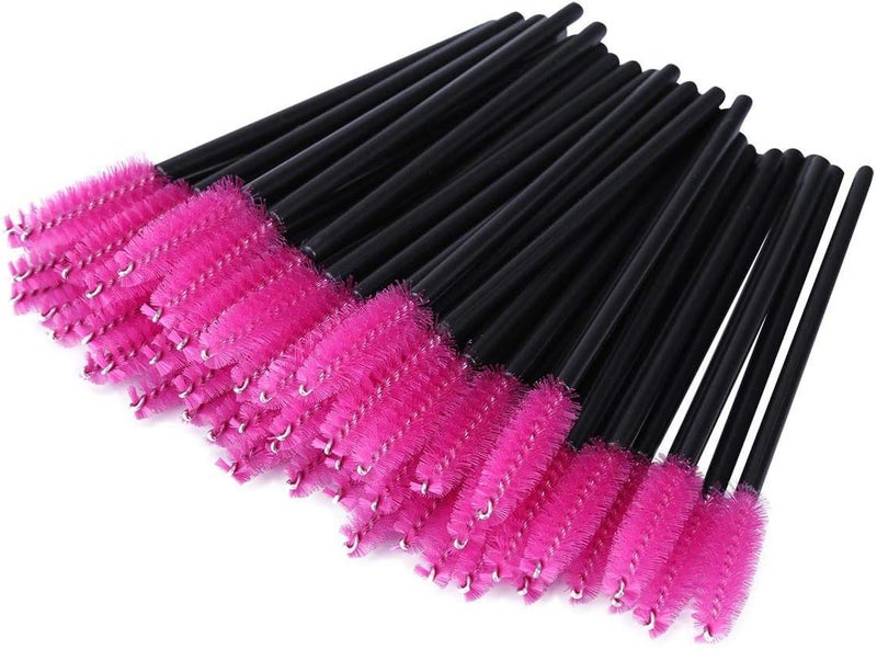 Tbestmax 300 PCS Disposable Spoolies Eyelash Wands Mascara Brush Cosmetic Applicator for Makeup Eyebrow Color - Image 1