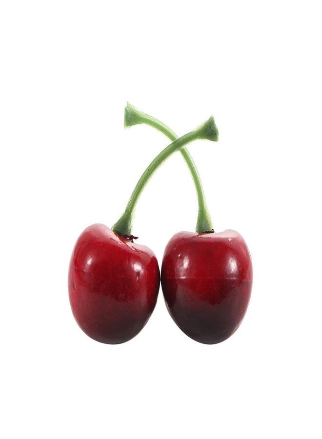 Kopida 20Pcs Artificial Cherries, Lifelike Red Cherries, Fake Cherries for Home Kitchen Party Decoration Photography Prop - Image 4