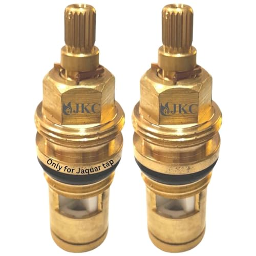JKC Brass Jaguar Tap Spindle For Water Tap Spares And Accessories Parts For Jaquar Type Tap (Marvel Type) (Pack Of 2) - Image 1
