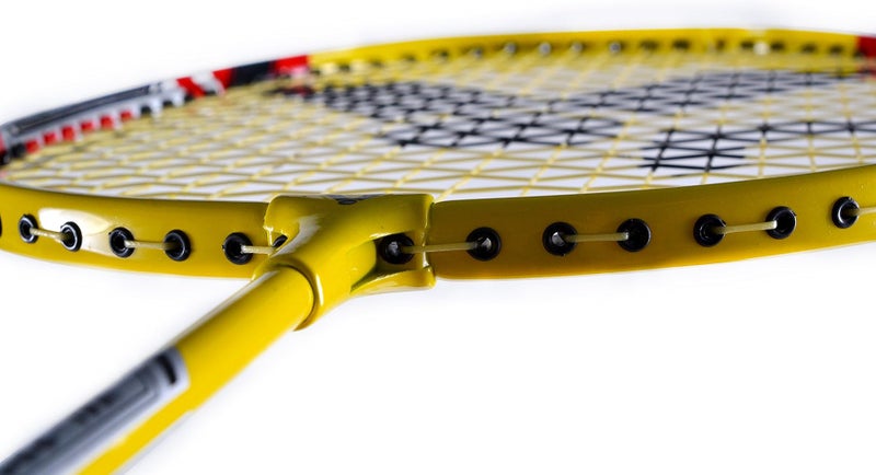 Victor AL 2200 Badminton racket and shuttlecock in yellow single racket or as a set with racket/balls/carry bag - Image 4