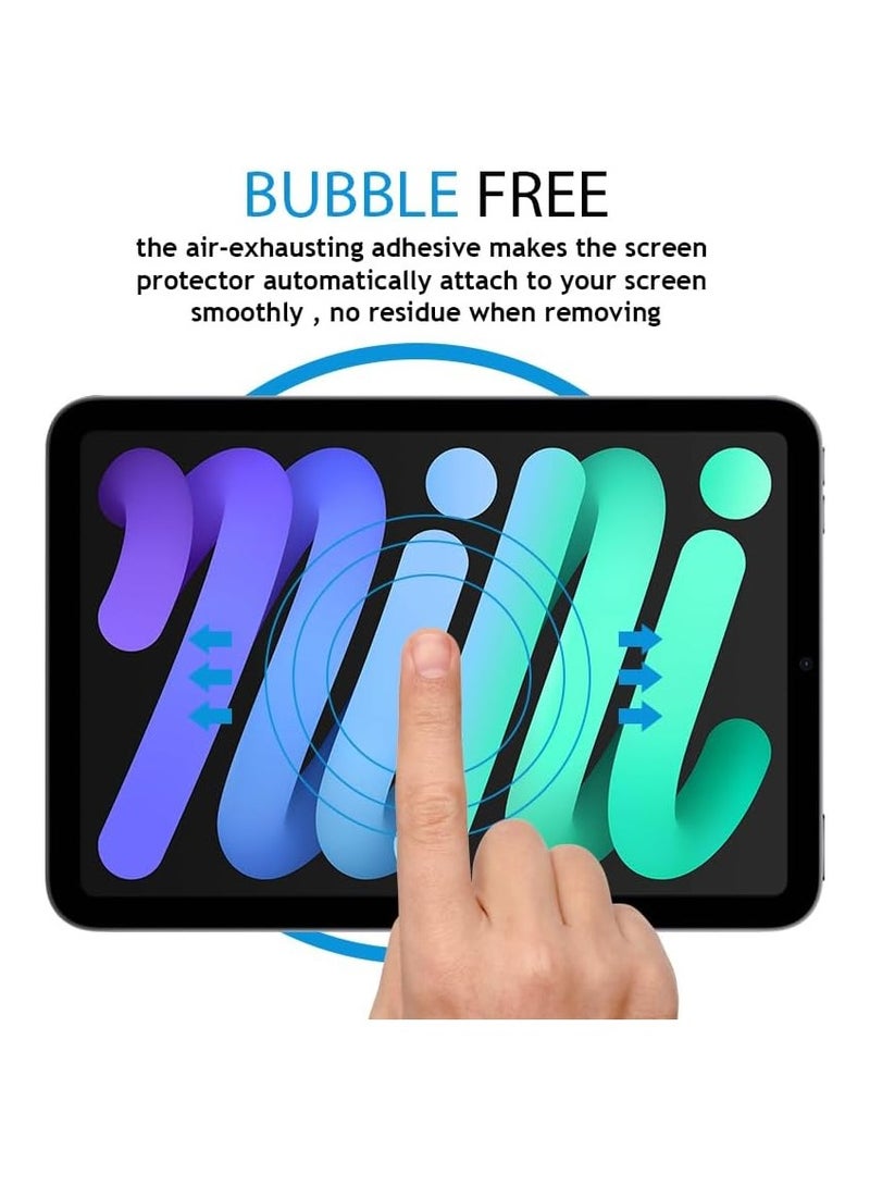 Denx Screen Protector For iPad mini A17 Pro (2024), and iPad Mini 6 (6th Generation 2021), 9H Hardness Tempered Glass Film HD Full Coverage, Easy Installation, Scratch Resistant, Compatible with iPad mini A17 Pro (2024), and iPad Mini 6 (6th Generation 2021) - Image 3