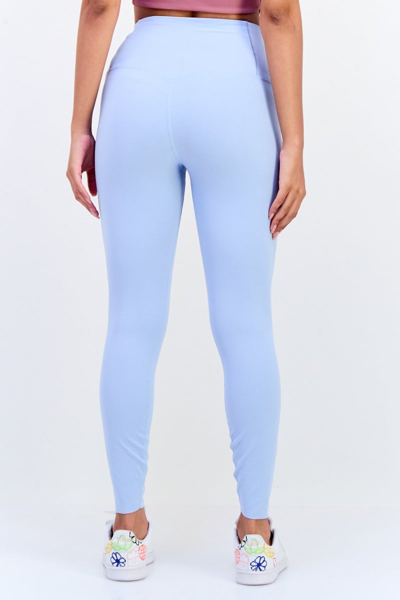 Nike Women Dri-Fit Trainning Leggings, Slate Blue - Image 4