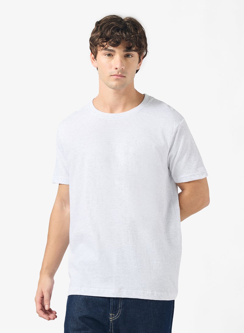 سفنتي فايف بيسيكس عبوة من  تيشيرتات بياقة دائرية - Image 4