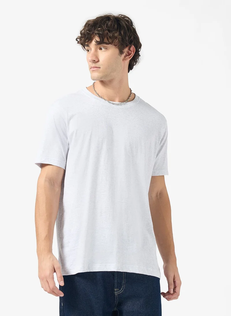 Seventy Five Basics Pack of 3 Round Neck T-Shirt
