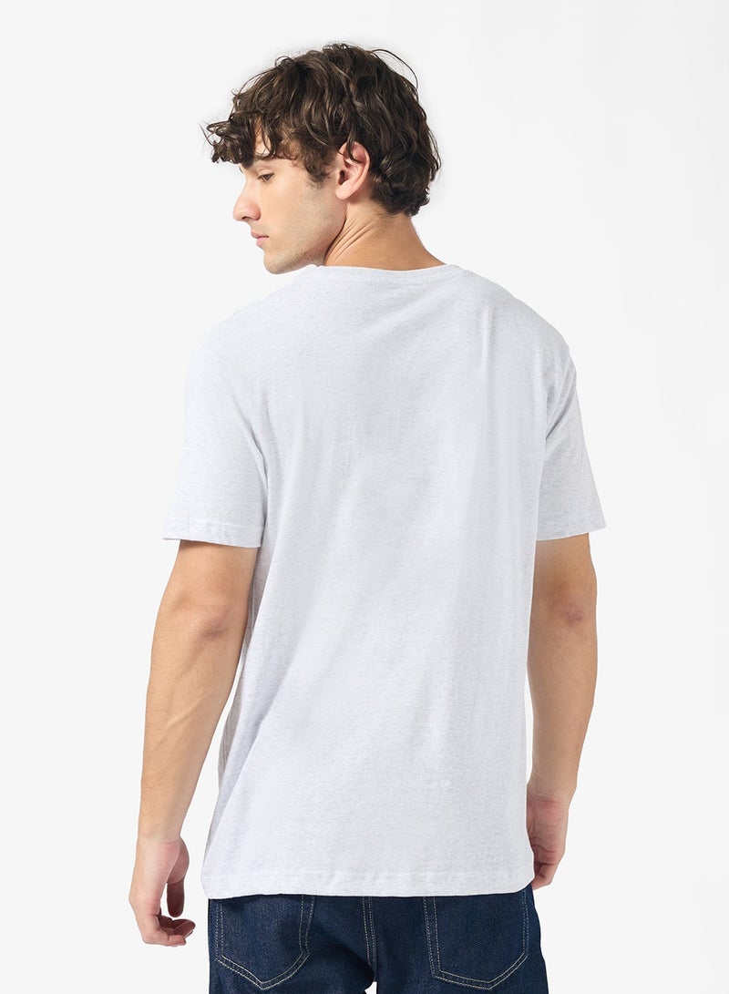 Seventy Five Basics Pack of 3 Round Neck T-Shirt - Image 5