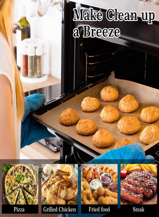 GOAUS Parchment Paper Sheets 9x11 Inch, Air Fryer Toaster Oven Liners Rectangular 170 pcs, Disposable Paper Liners Fit Cuisinart, Emeril Lagasse, Ninja Foodi, Breville, Instant Pot - Image 4
