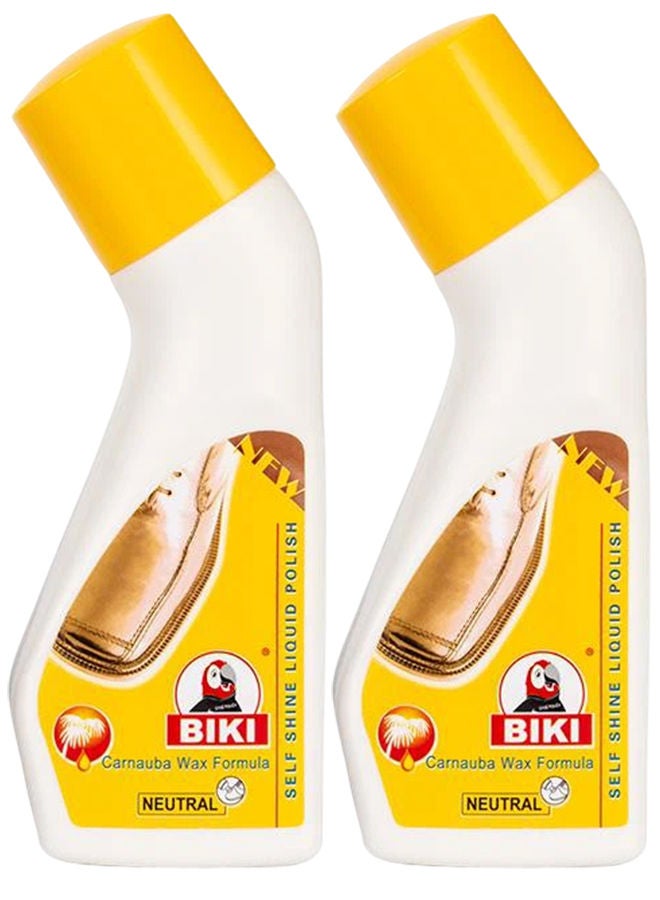 بيكي ملمع أحذية سائل محايد 2 × 75 مل