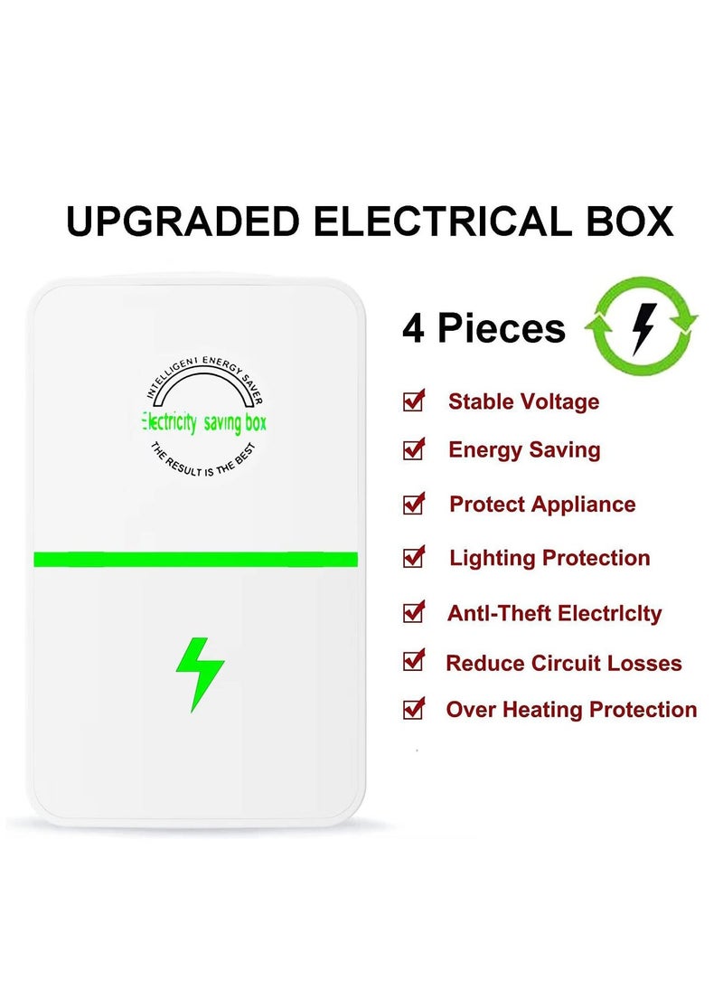 Generic - Electric Energy Saver, Power Saver Pro, High Efficiency Smart Energy Saver Plug, Energy Saving Device Stop Watt Energy Saver Pro for Home Office Factory (3PCS) - Image 1