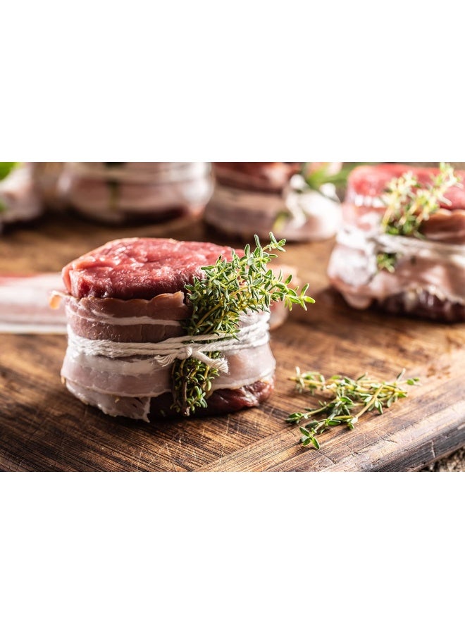 SteadMax 720 ft Butchers Twine String for Cooking Wrapping Unbleached 100 Natural Cotton Kitchen for Trussing Turkey  Roasting DIY Crafting Durable Tying Easy Dispensing 2 Pack - Image 5