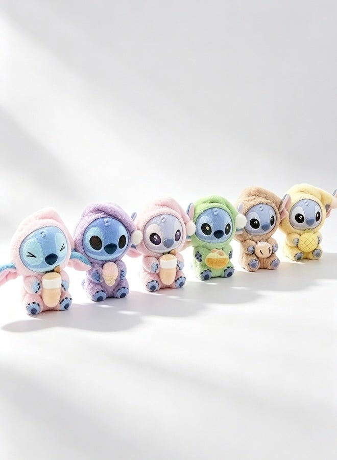 Stitch Little Emotions Series Figures Blind Box Figures Random Design Action Figures Collectible Toys Home Decorations Holiday Birthday Gifts for Girls and Boys Single Box - Image 2