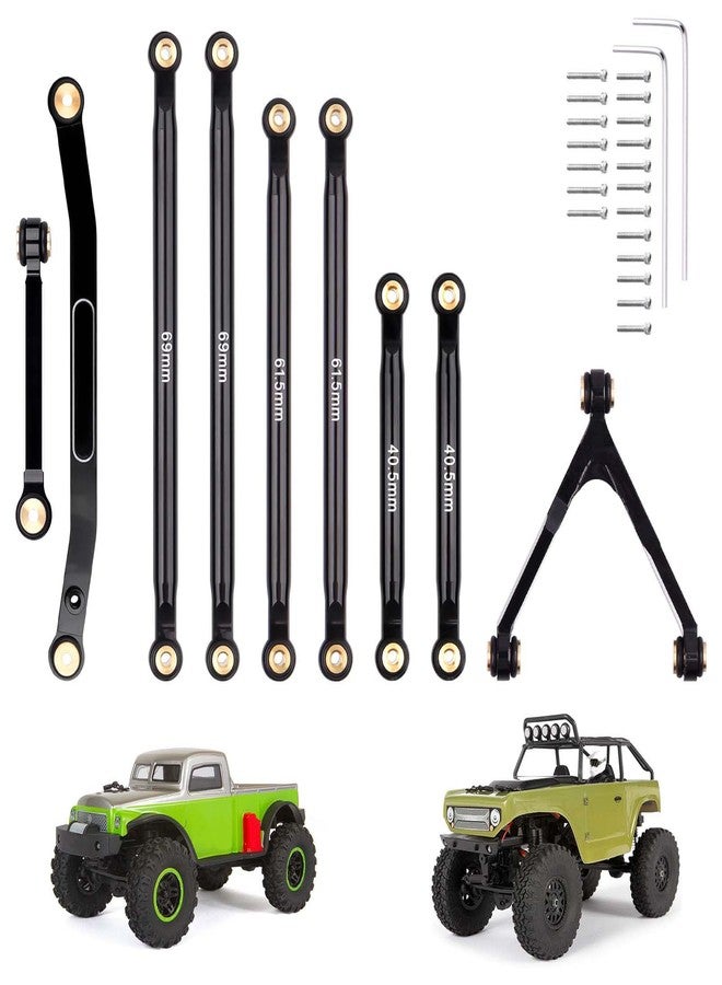 Hobbyfire High Clearance Links Set Steering Rod Tie for Axial 1/24 SCX24 Deadbolt 90081 B-17 Betty SCX24 Upgrades - Image 1