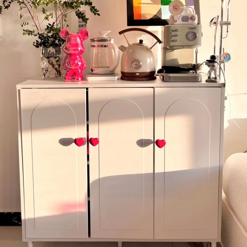 Tiktok Same Love Toilet Button Simple Heart-Shaped Cabinet Drawer Door Handle Punch-Free Adhesive Press - Image 4