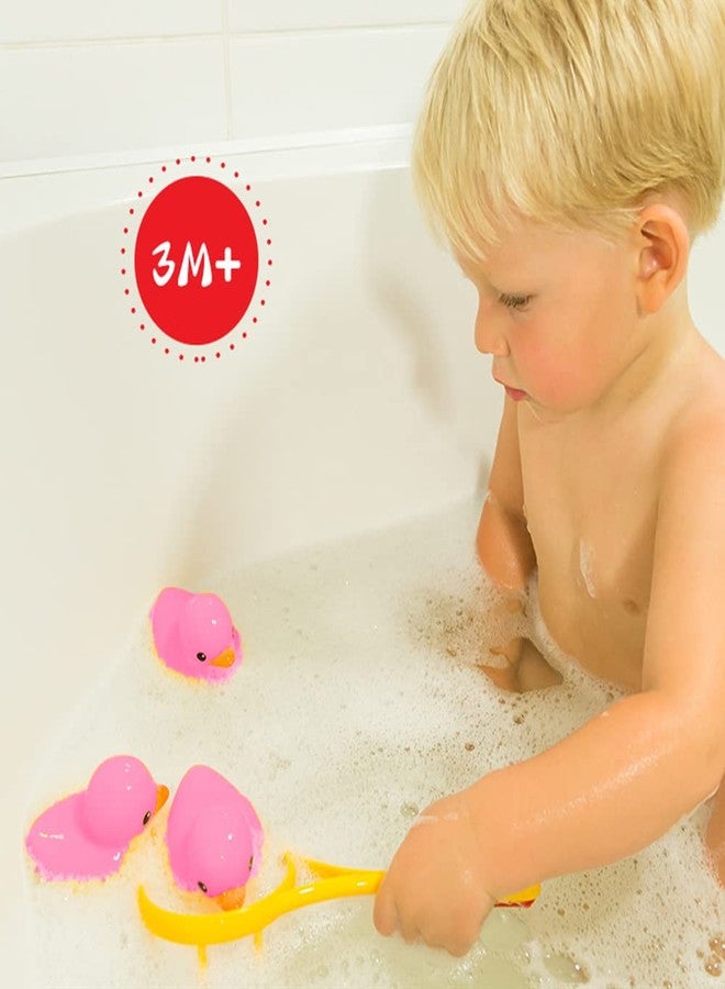 WAMSOLE 16PCS Pink Rubber Duck Kids Bath Duck Toys ,Squeak Rubber Ducks in Bulk Rubber Ducks Baby Shower Duck Decorations Party Favors (2.2’’) - Image 2