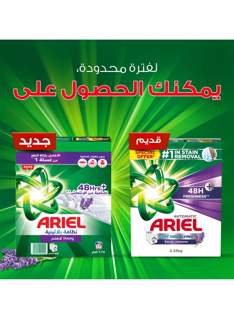 Ariel Platinum Clean Lavender Laundry Detergent Powder 5.5kg - Image 3