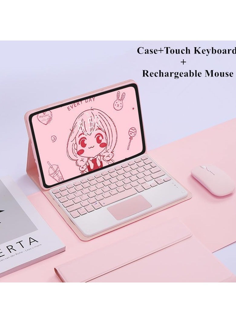 Suitable for lenovo Tab M11 11 inches TB - 330 fu/TB - 331 fc 2023 tablets touch keyboard shell, magnetic keyboard case and bluetooth mouse