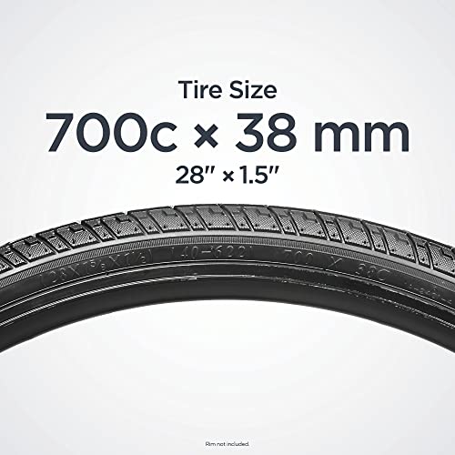 Schwinn Replacement Bike Tire, 700c x 38 Hybrid Bike Tire, Combination Tread, Puncture Guard, Fits Internal Rim Widths 17mm to 23mm, PSI Range 50 to 75 - Image 4