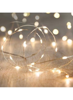 AIWANTO Fairy String Lights  Firefly String Lights Garden Home Party Wedding Festival Decorations Crafting Battery Operated Lights 10ft/3m 30 Leds Warm White  - Image 1