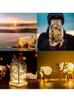 AIWANTO Fairy String Lights  Firefly String Lights Garden Home Party Wedding Festival Decorations Crafting Battery Operated Lights 10ft/3m 30 Leds Warm White  - Image 4