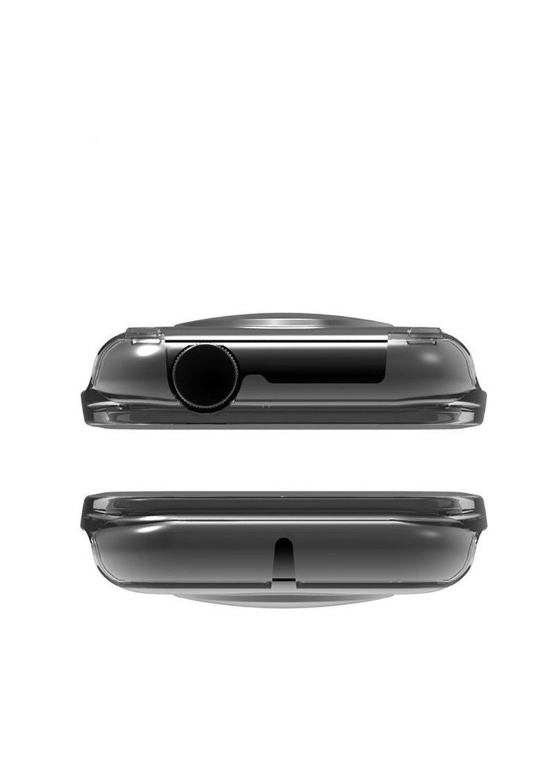 Compatible with Honor Watch 5 Case Full Cover Tempered Glass Film Screen Protector Hard PC Shell Frame Bumper For Watch 5 Accessories (Black) - Image 3