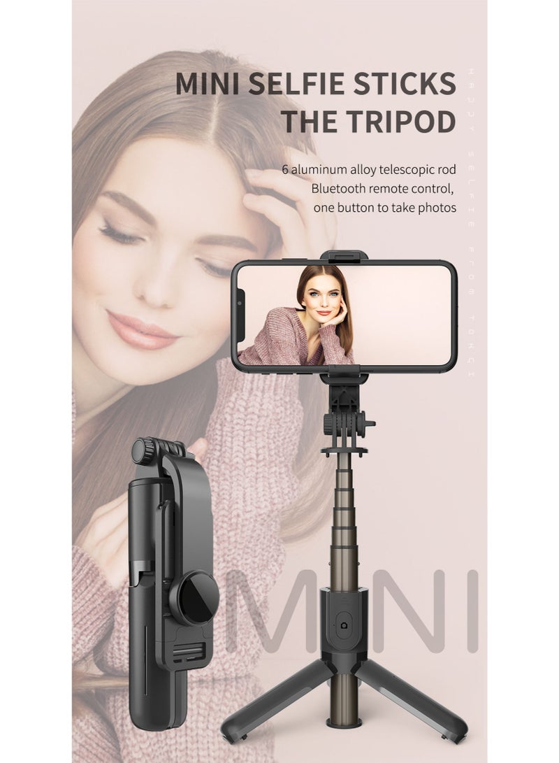 ZONIX Mini 6-Inch (152mm) Selfie Stick Tripod with Bluetooth Remote & Non-Slip Tripod, 27-Inch Extendable 6-Section Aluminum Pole for Hands-Free Vlog/Travel (iPhone/Android/Camera 1/4") - Image 4