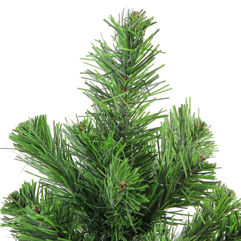 Vital Creations Artificial Christmas Pine Tree with Stand for Xmas Festival Outdoor and Indoor Decorations Green - Image 4