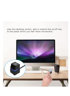 Y&D Desktop Computer Power Switch External Remote Start PC Motherboard On Off Button Extension Cable Reset for Internet Cafes Families Company  - Image 4
