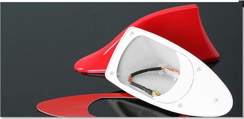 Red Shark Fin Antenna Cover For Volkswagen Jetta MK5 MK6 Car Styling - Image 3
