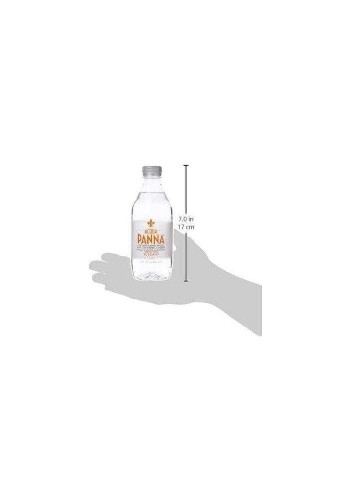 Acqua Panna Natural Spring Water - 330ml Bottles (Pack of 24) - Image 3
