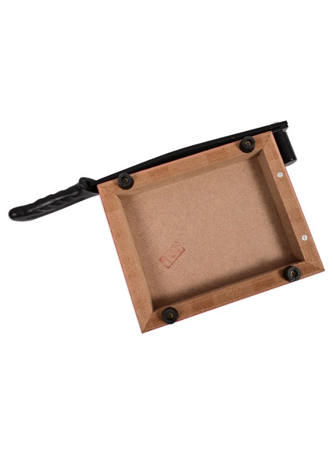 FIS قاطع ورق، لوح خشبي بحجم A5 (14.8 × 21 سم)، سعة 10 أوراق، لون بني - FSTXW-A5 - Image 5