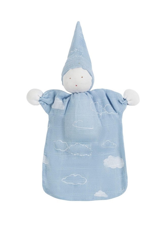 Under the Nile Muslin Sleeping Lovey - Clouds - Organic Cotton - Image 1