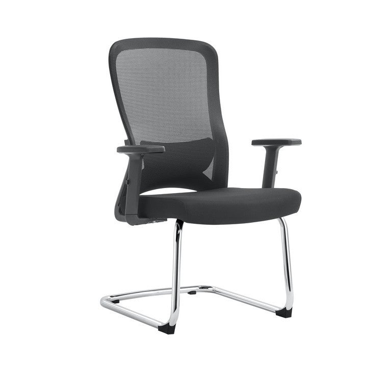Multiwood High-Comfort Work & Study Chair Offering Spine Alignment, Breathable Comfort and All-Day Seating Stability – Black - Image 1