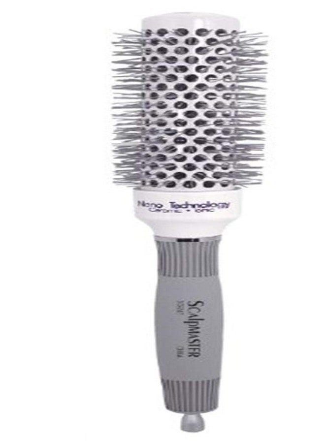 Burmax Scalpmaster 2" Nano Technology Ceramic + Ionic Hair Brush