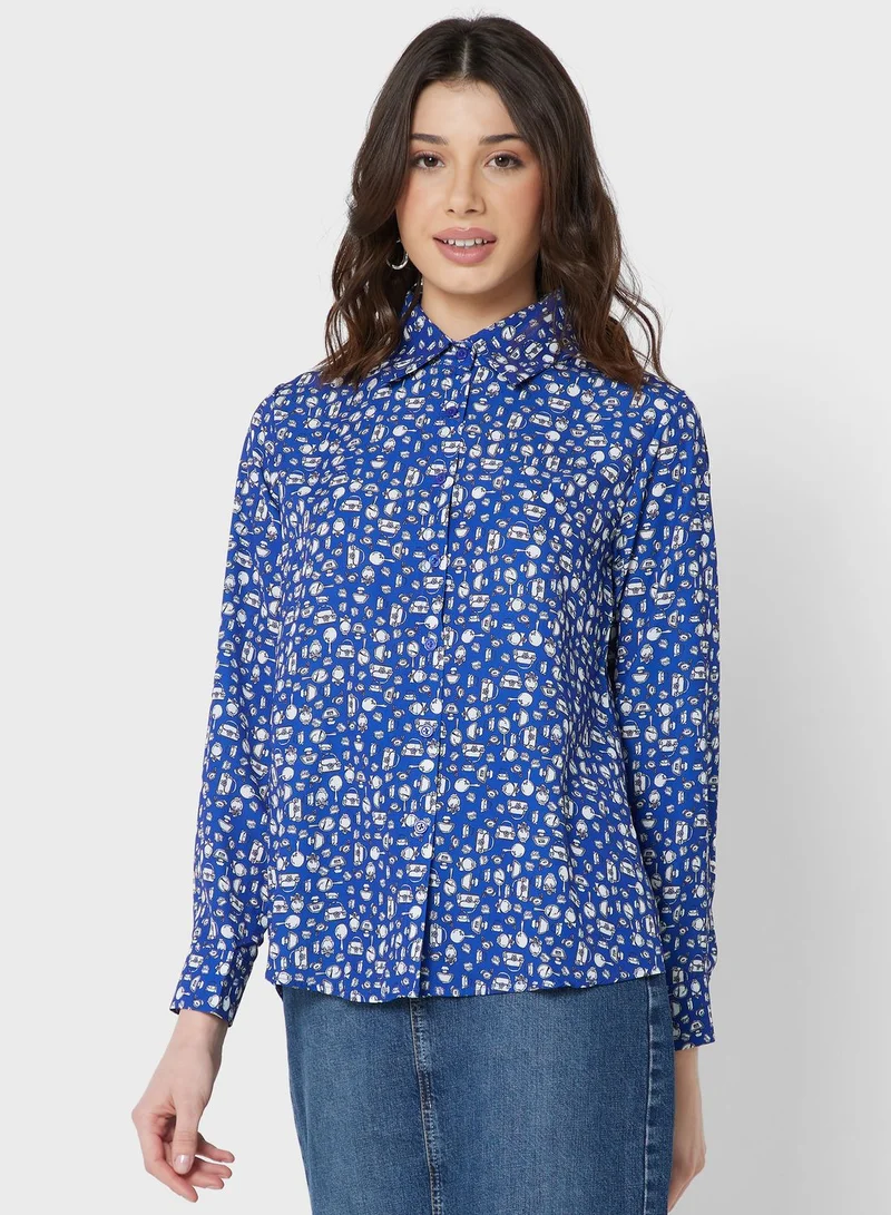ELLA Classic Printed Shirt