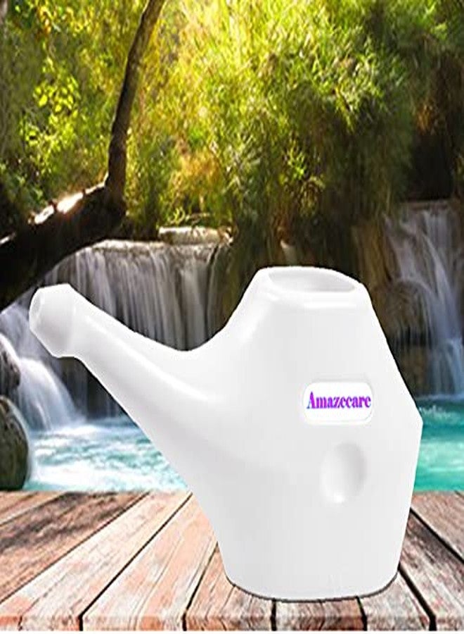 Amazecare Plastic White Neti-Pot (200ml) - Image 5