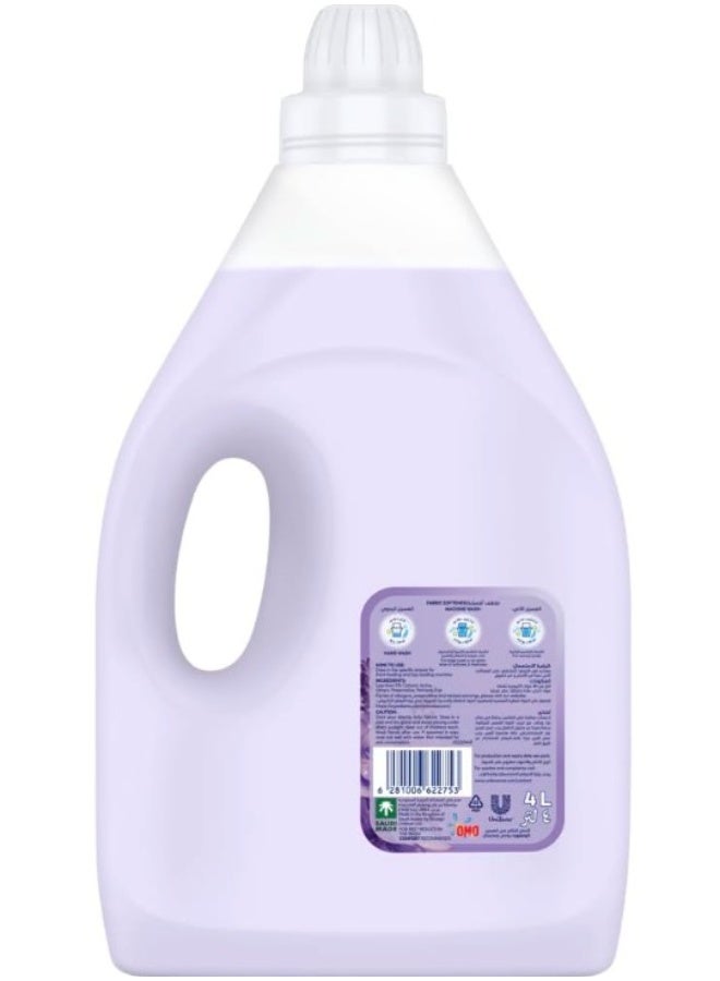 COMFORT Fabric Softener, Lavender Blossom, for longer lasting freshness & soft clothes, 4L - Image 2