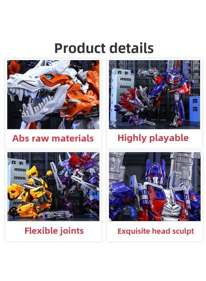 general Transfiguration Toy Model Car Robot Optimus Prime Bumblebee Dinosaur Tight Cable Handmade King Kong Alloy Kids Boy-Color:Die Toy Contains Alloy: Xp-13 Wasp-20cm | Gift Box - Image 5