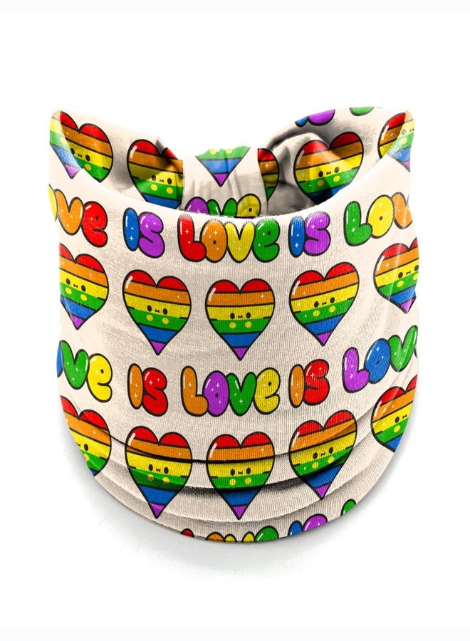 winthrop 4 Pcs Rainbow Pride Headbands for Women & Men - LGBTQ+ Love is Love Wide Stretch Hair Bands - Colorful Festival Yoga Sports Head Wraps for Gay Pride Parade & Daily Wear - Image 5