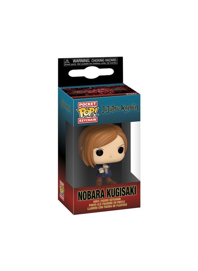 Funko Funko POP! Keychain: JJK - Nobara Kugisaki - Jujutsu Kaisen Novelty Keyring - Collectable Mini Figure - Stocking Filler - Gift Idea - Official Merchandise - Anime Fans - Backpack Decor  - Image 2