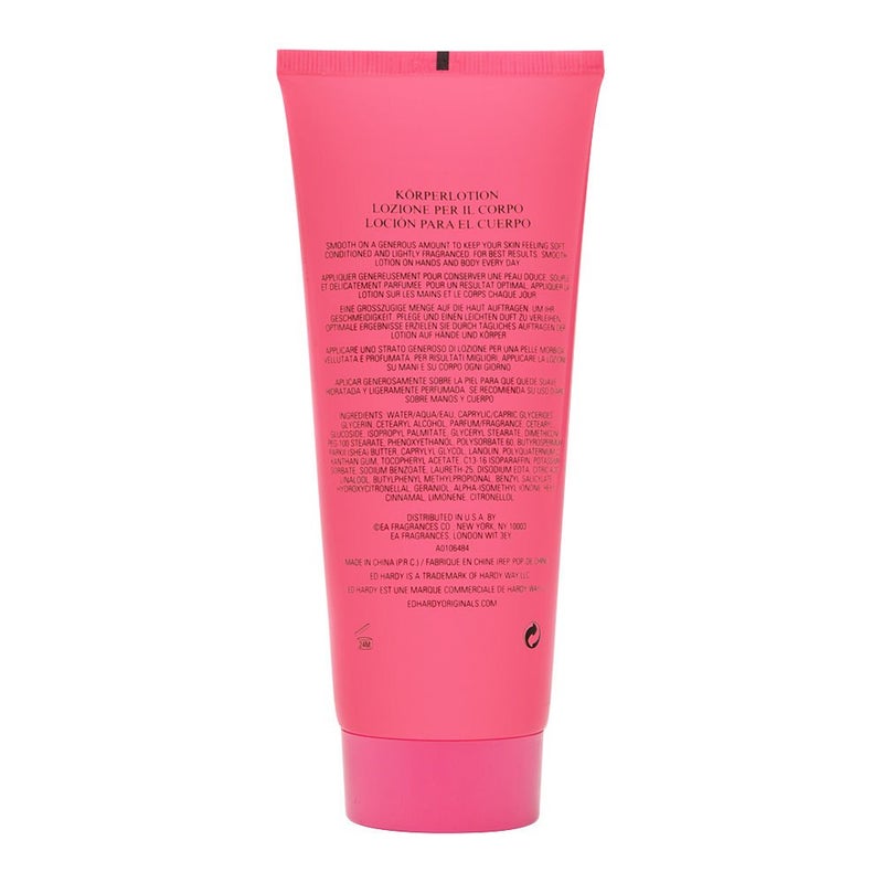 Ed Hardy Christian Audigier Ed Hardy Body Lotion for Women, 6.8 oz - Image 2