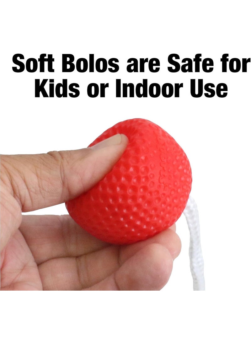 GoSports GoSports Ladder Toss Bolo Replacement Set  Kid Safe Soft Rubber or Hard Golf Balls  - Image 2