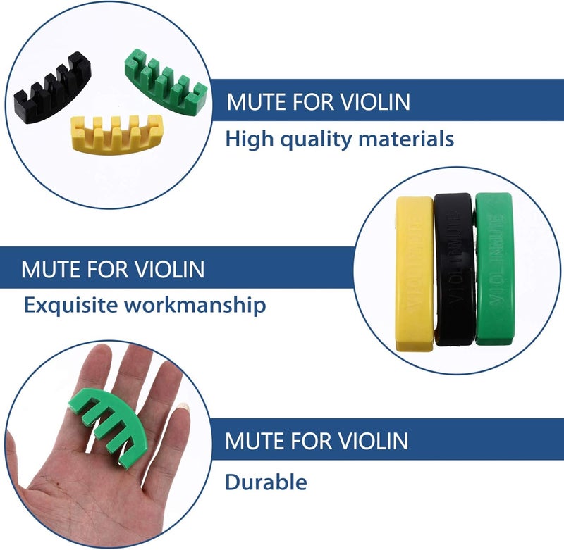 All choice modern design EXCEART 3pcs Rubber Violin Practice Mute Soft Silencer for Quiet Practice for Family and Use Light sturdy raw material Trendy versatile build Batch consistent craftsmanship Dense area priority deliver Global easy assemble picks Cross product compatible Diverse operation compatible Local & cross border ship compatible Home & professional compatible Single & bulk storage compatible Advanced compact design Longevity upgraded craftsmanship Field test upgraded craftsmanship Local trackable shipment Daily use improved quality Scheduled warehouse deliver Popular trusted craftsmanship All-round unified build Confirmed available stock Remote area delivery Multi-price design picks All-in-one local deliver plan Integrated warehouse solution Elegant appearance - Image 2